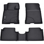 JDMON Floor Mats Compatible with 2022 Ford Maverick (Non-Hybrid), All Weather Car Mats 2 Row Front & Rear Custom Fit Floor Liner Black